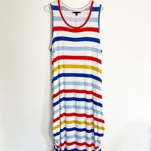 Lane Bryant Jersey ruched side dress